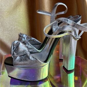 Giuseppe Zanotti metallic heels